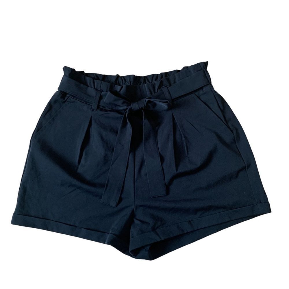 Black Revamped Shorts Size Medium